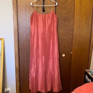 Salmon Rose Formal Dress